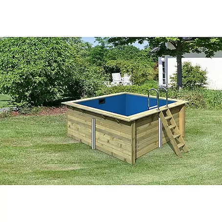 Karibu  Holz-Pool Palm Beach