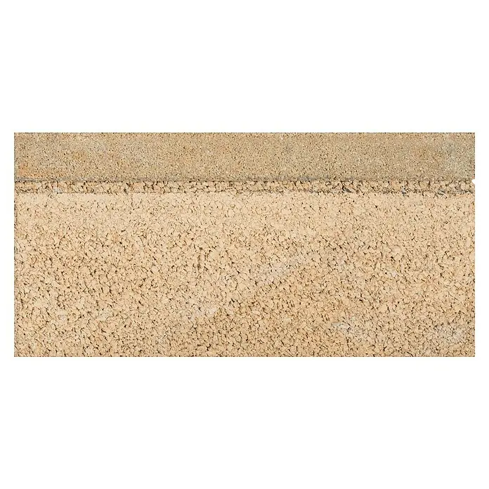Diephaus Mauerstein Logan - 45 x 22,5 x 16,5 cm, Sandstein, Beton - Nahaufnahme einer Korkwand mit markanter Textur und einer klaren Trennlinie zwischen zwei verschiedenen Korkstrukturen.