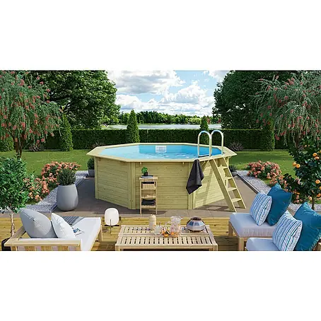 Karibu  Holz-Pool Miami