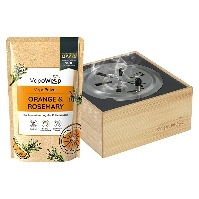 VapoWesp RäucherpulverOrange & Rosemary, 100 g Diagonal View