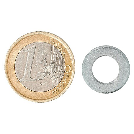 Profi Depot Unterlegscheibe (Innendurchmesser: 8,4 mm, Außendurchmesser: 16 mm, 100 Stk., Verzinkt)