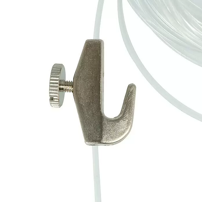 Nielsen Bilderhaken - Belastbarkeit: 7 kg, Metall, Silber, 2 Stk. - Detailaufnahme