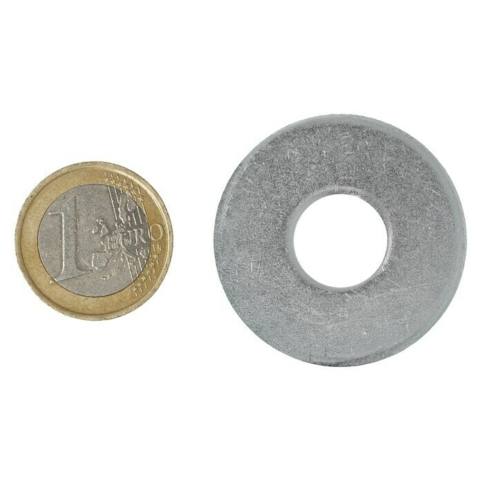 Profi Depot Bauscheibe VZ13 mm, 100 Stk., Verzinkt Top View