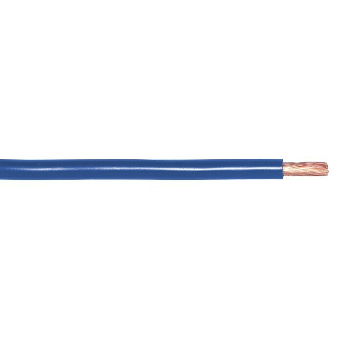 10m Batteriekabel Stromkabel 10 mm² H07V-K Aderleitung Kabel PVC blau