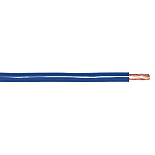 Aderleitung Meterware H07 V-K (Blau, 10 mm²)