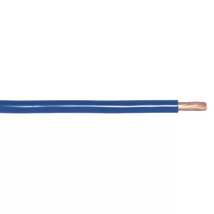 Aderleitung Meterware H07V-K 1x10 mm² - Anzahl Adern: 1, Blau, 10 mm² - Detailaufnahme