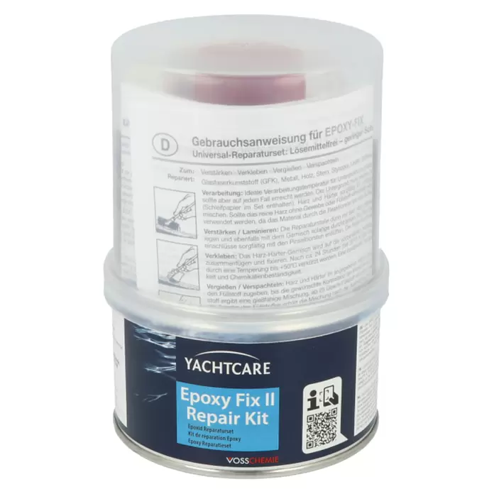 Yachtcare Epoxy Fix II Repair Kit - 250 g, Transparent