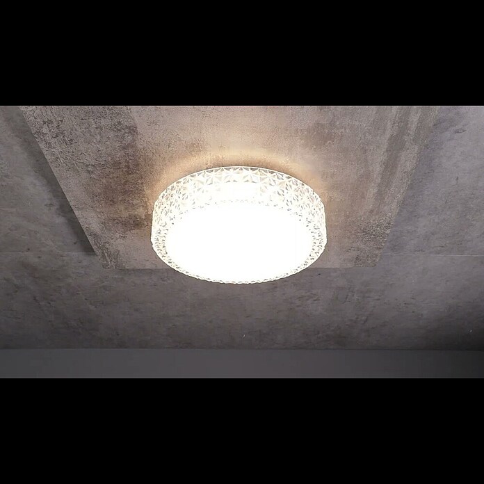 LED-Deckenleuchte rund mm Leuchten 8,6 W, cm, x Ø x H: Pegasus 286 Weiß) Reality (12 | BAUHAUS
