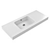 Lavabo Atenas (111 x 46 cm, Con desbordamiento, Blanco) | BAUHAUS