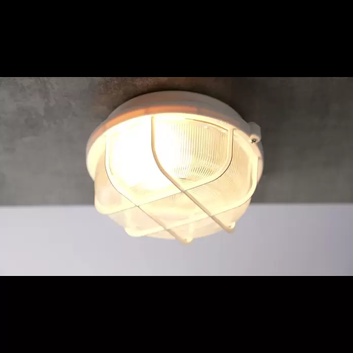 Ritter Leuchten LED-Wand- & Deckenleuchte rund - 7 W, Ø x H: 200 x 105 mm, Weiß, Warmweiß - Ritter Leuchten Iso-Rundleuchte, weiß