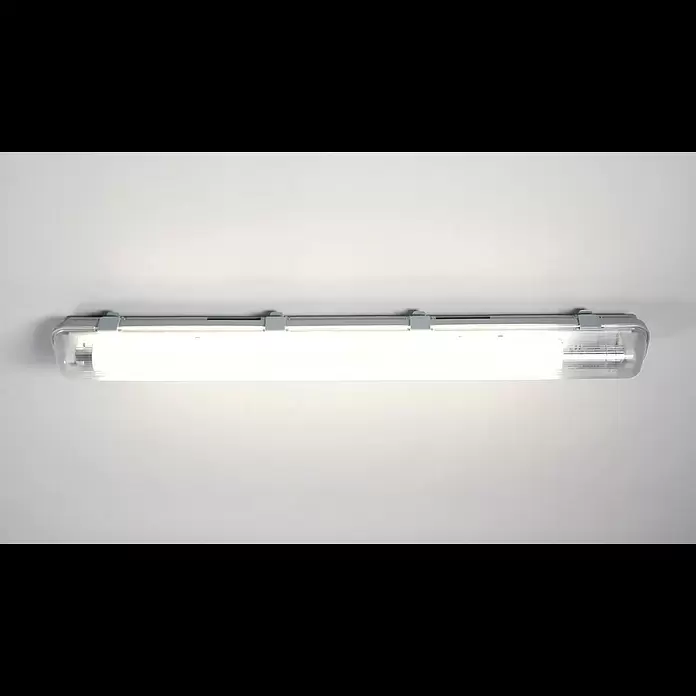 Ledvance LED-Feuchtraumlichtleiste SubmarineL x B x H: 65,5 x 7,2 x 8,6 cm, Lichtfarbe: Neutralweiß, 8 W, IP65 - Ledvance LED-Feuchtraum-Lichtleiste Submarine 8 W, 65,5 cm