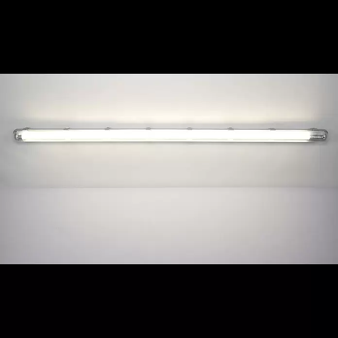 Osram LED-Feuchtraumlichtleiste Submarine - L x B x H: 156,5 x 7,2 x 8,6 cm, Lichtfarbe: Neutralweiß, 19 W, IP65 - Ledvance LED-Feuchtraum-Lichtleiste Submarine 19 W, 156,5 cm
