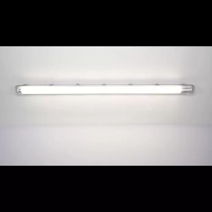 Osram LED-Feuchtraumlichtleiste Submarine - L x B x H: 120,6 x 6,7 x 7,5 cm, Lichtfarbe: Neutralweiß, 15 W, IP65 - Ledvance LED-Feuchtraum-Lichtleiste Submarine 16 W, 120,6 cm