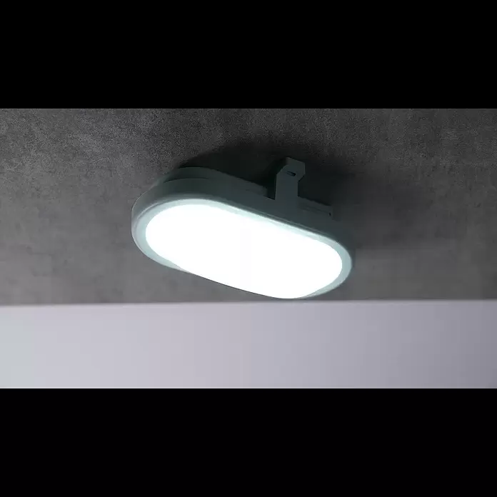 Polaroid LED-Außenwandleuchte - Weiß, L x B x H: 16,9 x 11,5 x 7,6 cm, 10 W - Polaroid LED-Außenwandleuchte 10 W