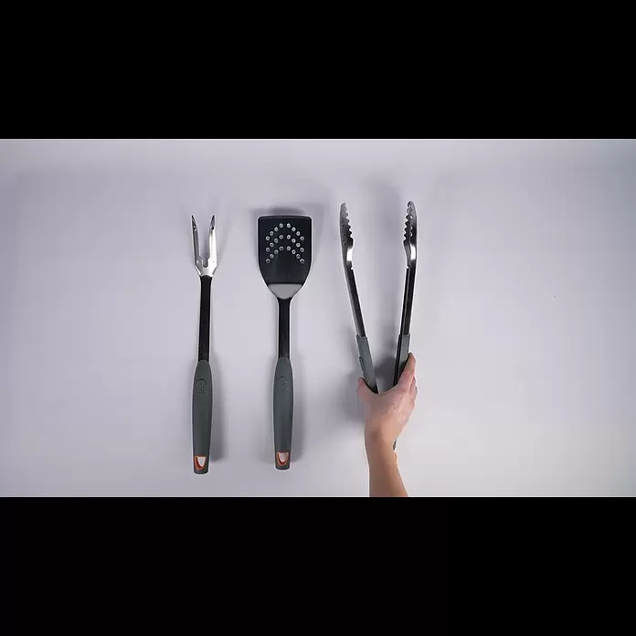 Kingstone Grillbesteck Set - 3 -tlg. - Kingstone Grillbesteck (3 -tlg.)