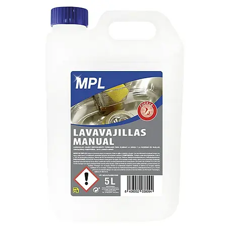 MPL  Detergente lavavajillas manual