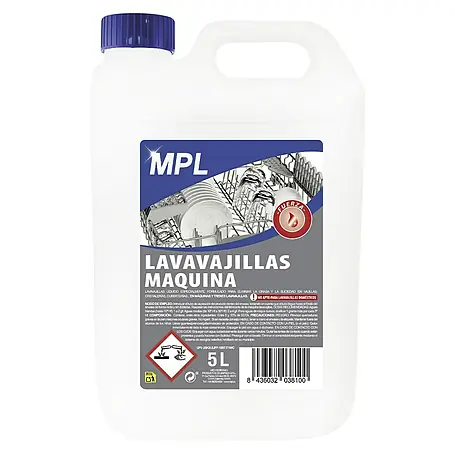 MPL  Detergente lavavajillas máquina