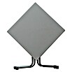 Acamp Gartentisch Piazza (L x B: 80 x 80 cm, Stahlrohr/Topalit, Anthrazit/Inox, Klappbar) | BAUHAUS