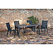 Acamp Gartenmöbel-Set Urban (5 -tlg., Aluminium, Grau) | BAUHAUS