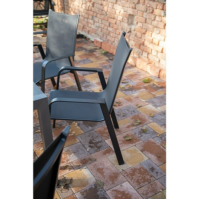 Acamp Gartenmöbel-Set Urban (5 -tlg., Aluminium, Grau) | BAUHAUS