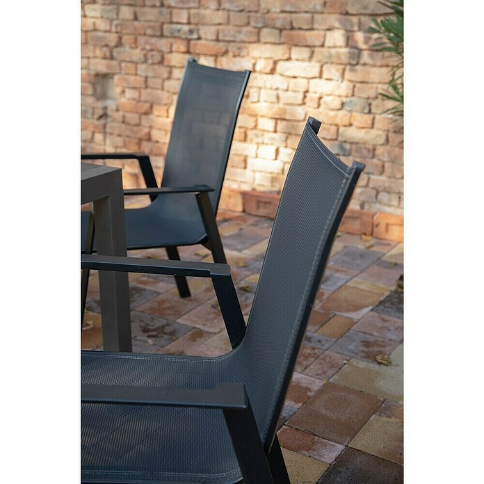 Acamp Gartenmöbel-Set Urban (5 -tlg., Aluminium, Grau) | BAUHAUS