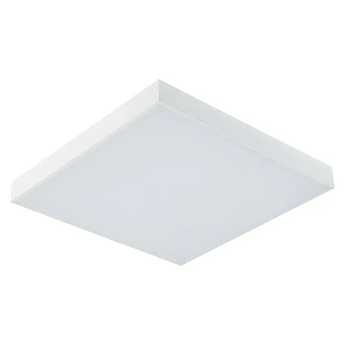 Paulmann LED-Panel Velora Rainbow - 16 W, L x B x H: 29,5 x 29,5 x 6,4 cm, Weiß, RGBW - Quadratische LED-Deckenleuchte mit weißem Rahmen für eine helle und moderne Beleuchtung in jedem Raum.