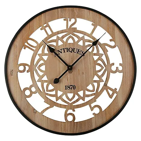 Versa  Reloj de pared Madera Antiques