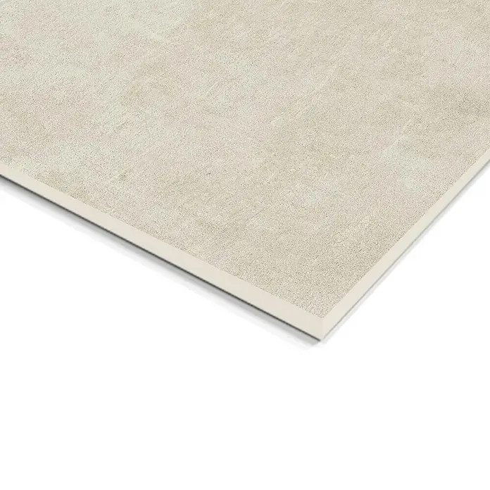 Atlas Concorde Solution Feinsteinzeugfliese Draft Light - 60 x 60 cm, Beige, Matt - Abbildung einer hellen, quadratischen Keramikfliese mit matter Oberfläche, ideal für moderne Innendesigns.