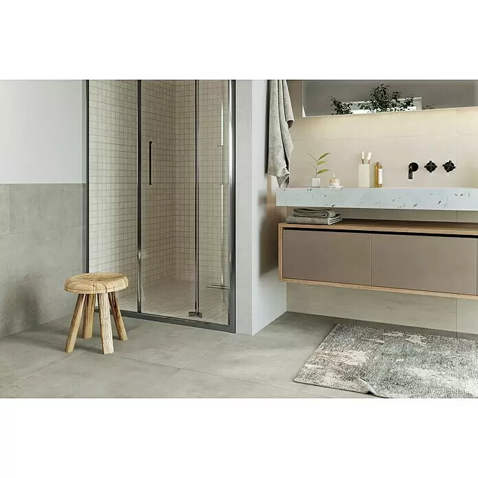 Atlas Concorde Solution Feinsteinzeugfliese Draft Warm - 60 x 60 cm, Braun, Matt - Stimmungsaufnahme