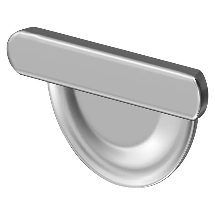 Sarei Rinnenendstück - Nennweite: 125 mm, Rechts, Zink, Rund - Metallener Tabletten-Schneider für präzises Dosieren. Ein praktisches Hilfsmittel zur einfachen Teilung von Tabletten in gewünschte Größen.