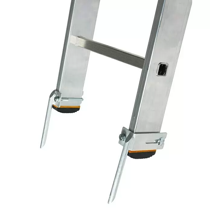 Krause Leiterspitzen-SetGeeignet für: Holmquerschnitt 64 x 25 mm bis 97 x 25 mm, Aluminium, 1 Stk.