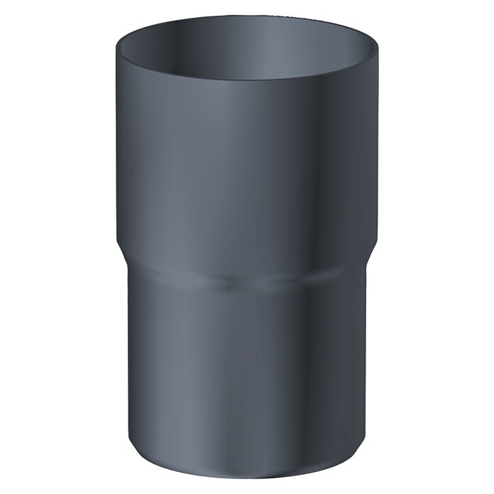 Sarei Fallrohrverbinder (Nennweite: 60 mm, Aluminium, Anthrazit)