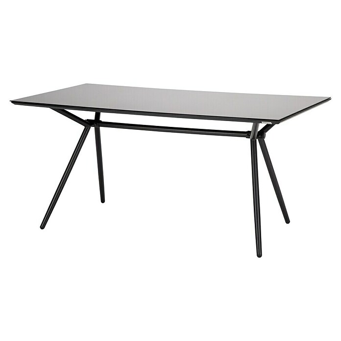 Acamp Gartenmöbel-Set Alpha (5 -tlg., Stahl/Aluminium/Polyester, Anthrazit/Nero/Cemento Taupe) | BAUHAUS
