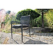 Acamp Gartenmöbel-Set New Jersey/HPL (5 -tlg., Aluminium, HPL, Acatex, Anthrazit, Stapelbar) | BAUHAUS