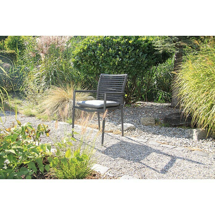 Acamp Gartenmöbel-Set New Jersey (4 -tlg., Schwarz) | BAUHAUS