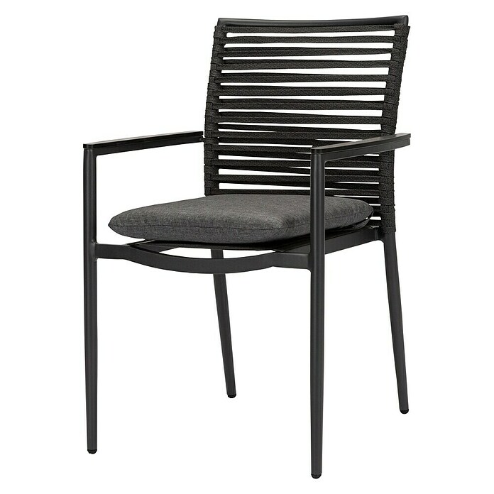 Acamp Gartenmöbel-Set New Jersey/HPL (5 -tlg., Aluminium, HPL, Acatex, Anthrazit, Stapelbar) | BAUHAUS
