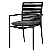 Acamp Gartenmöbel-Set New Jersey/HPL (5 -tlg., Aluminium, HPL, Acatex, Anthrazit, Stapelbar) | BAUHAUS