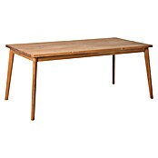 Acamp Gartenmöbel-Set Manhattan/Atacama (5 -tlg., Aluminium, Akazie, Stapelbar, Anthrazit) | BAUHAUS