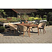 Acamp Gartenmöbel-Set Atacama (5 -tlg., Akazienholz/Aluminium/Polyrattan/Polyester, Braun) | BAUHAUS