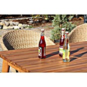 Acamp Gartenmöbel-Set Atacama (5 -tlg., Akazienholz/Aluminium/Polyrattan/Polyester, Braun) | BAUHAUS