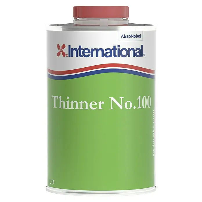 International Verdünnung No. 100 - 500 ml, Passend für: International Perfection Lacke - Abbildung einer 1-Liter-Dose International Thinner No. 100, einem Produkt von AkzoNobel.