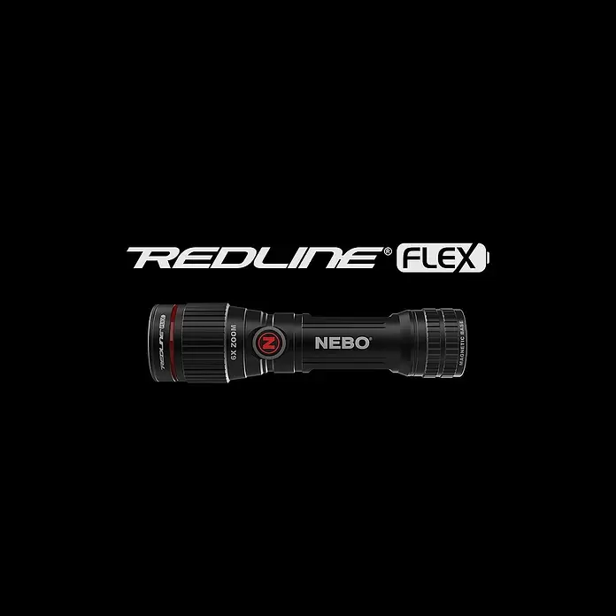 Nebo Tools Redline Linterna Flex450 - 2,9 x 2,9 x 10,7 cm, 80 lm - 450 lm - NEBO Redline Flex