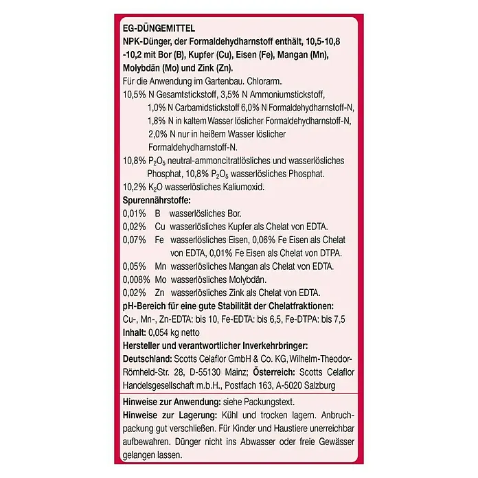 Substral Blühpflanzen-Düngestäbchen - 30 Stk., Passend für: 30 Pflanzen - NPK-Dünger mit Formaldehydharnstoff, Bor, Kupfer, Eisen, Mangan, Molybdän und Zink für den Gartenbau. Chlorarm.