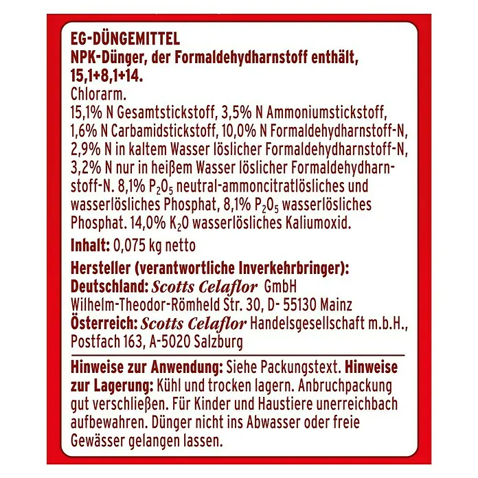 dnger fr japanische zierkirsche Purgrn Bio-Zierkirsche-Dnger 1 kg