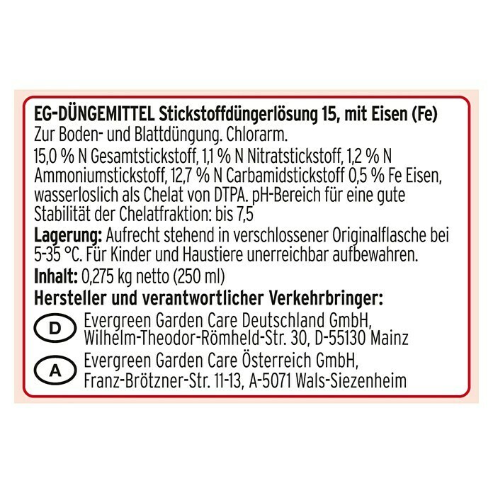 Substral Eisendünger (250 ml)