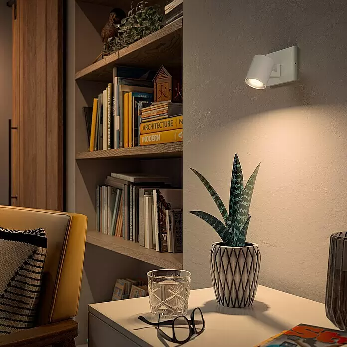 Philips Hue LED-Deckenstrahler RunnerL x B x H: 9 x 11 x 10,7 cm, 1 Stk.