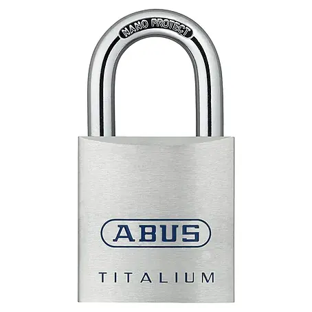 Abus  Vorhängeschloss Titalium 80TI/60 Gleichschließend