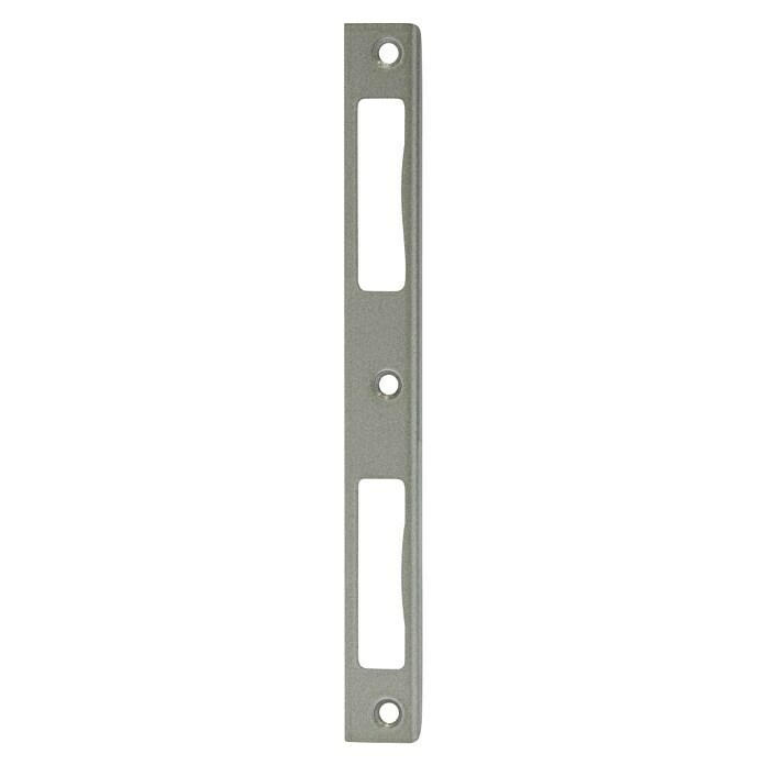 Abus Winkelschließblech WSBHT190DIN Anschlag: Universell einsetzbar, L x B x H: 8 x 20 x 190 mm, Silber Front View