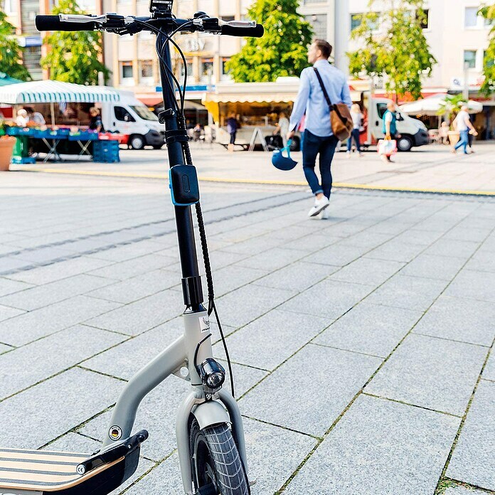 Abus Alarmbox FahrradBlau Mood Shot