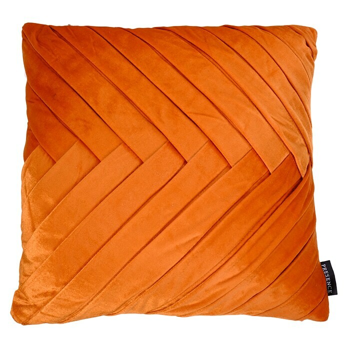 Kissen Folded (Rostrot, 45 x 45 cm, 100 % Baumwolle) | BAUHAUS